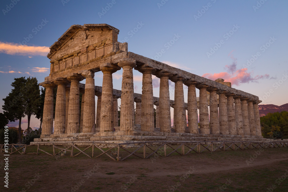 Temple of Neptune ( Hera ), Paestum, Italy 