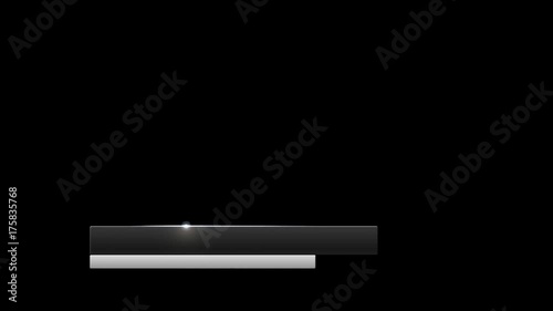 Lower Third Alpha Channel Black White