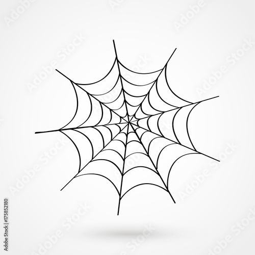 Spider web vector eps icon