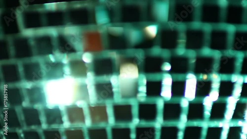 close up disco ball