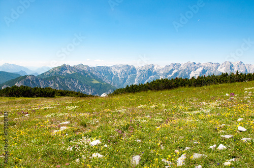 Hinterstoder Bergpanorama in OÖ