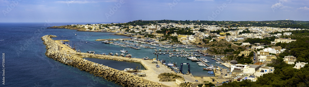 View of marina in Santa Maria di Leuca - Apulia, ITALY