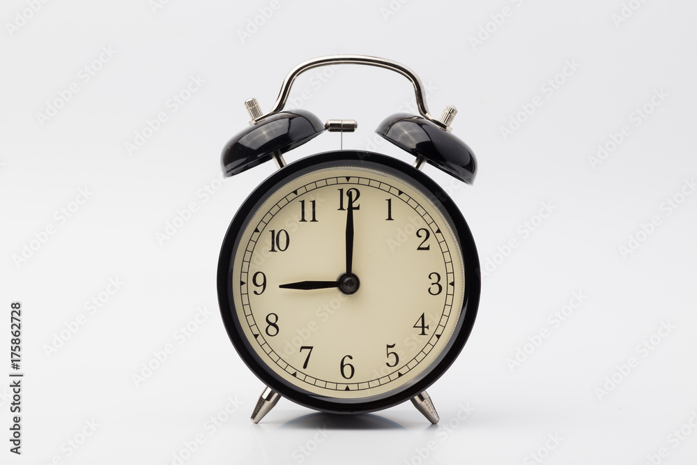 alarm clock, nine o'clock alarm clock, nine o'clock