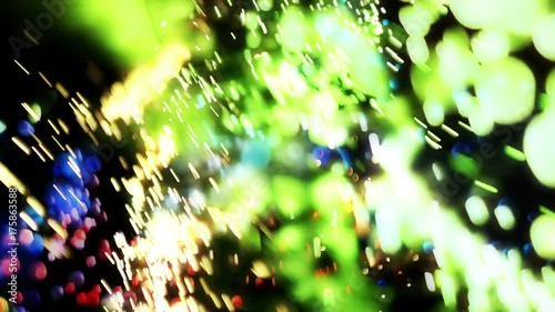 colorful light wash