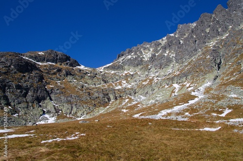 High Tatra Mountains in autumn, Slovakia