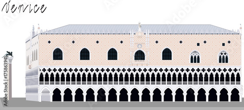 Doge palace in Venice