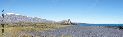 Landschaft im Sn  fellsj  kull-Nationalpark   Snaefellsnes Halbinsel  West-Island