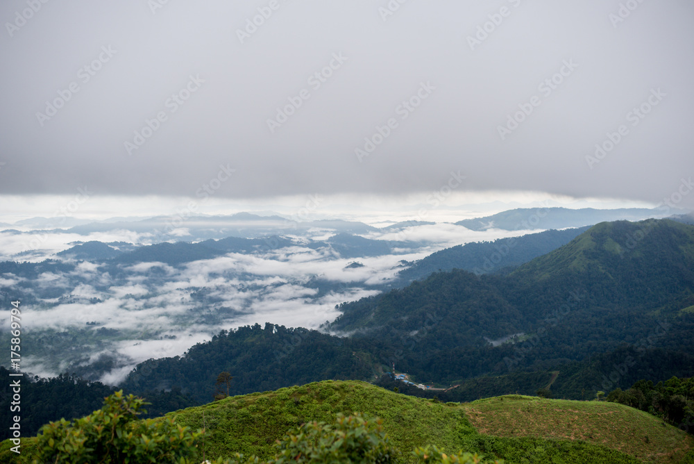 Obraz premium View beautiful nature landscape , Kanchanaburi, Thailand