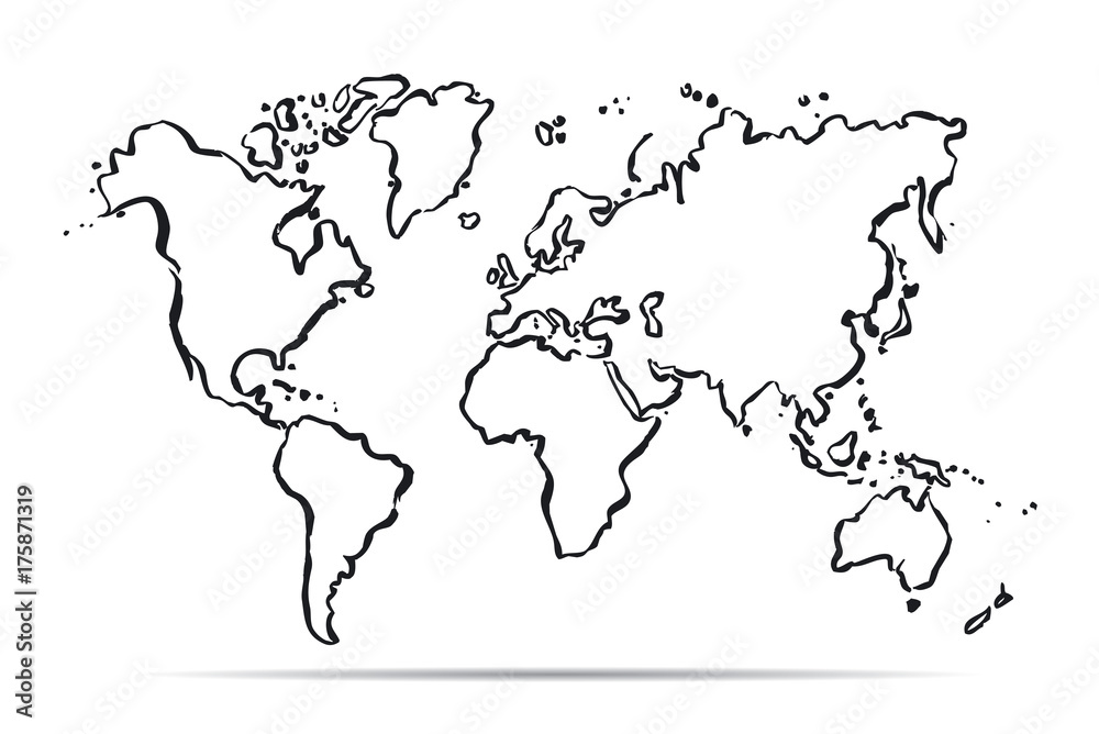 World Map World Flag Vector & Photo (Free Trial) | Bigstock-saigonsouth.com.vn