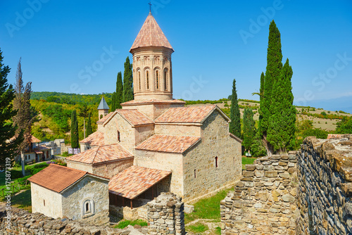 Ikalto orthodox monastery complex and Academy in Kakheti Georgia photo