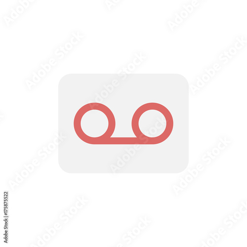 Communication Flat - Voicemail Icon