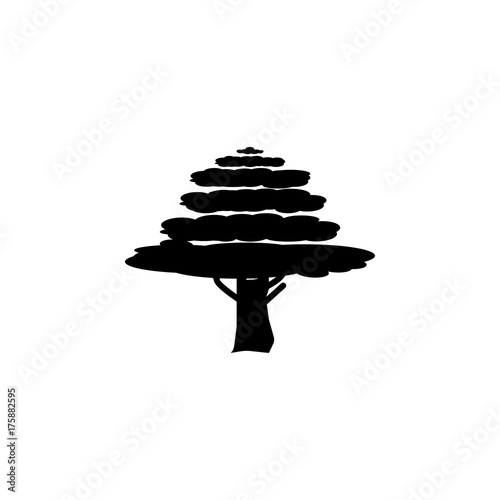 Cypress tree icon