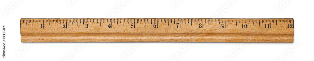 Antique Wood Ruler Stock Photo Adobe Stock