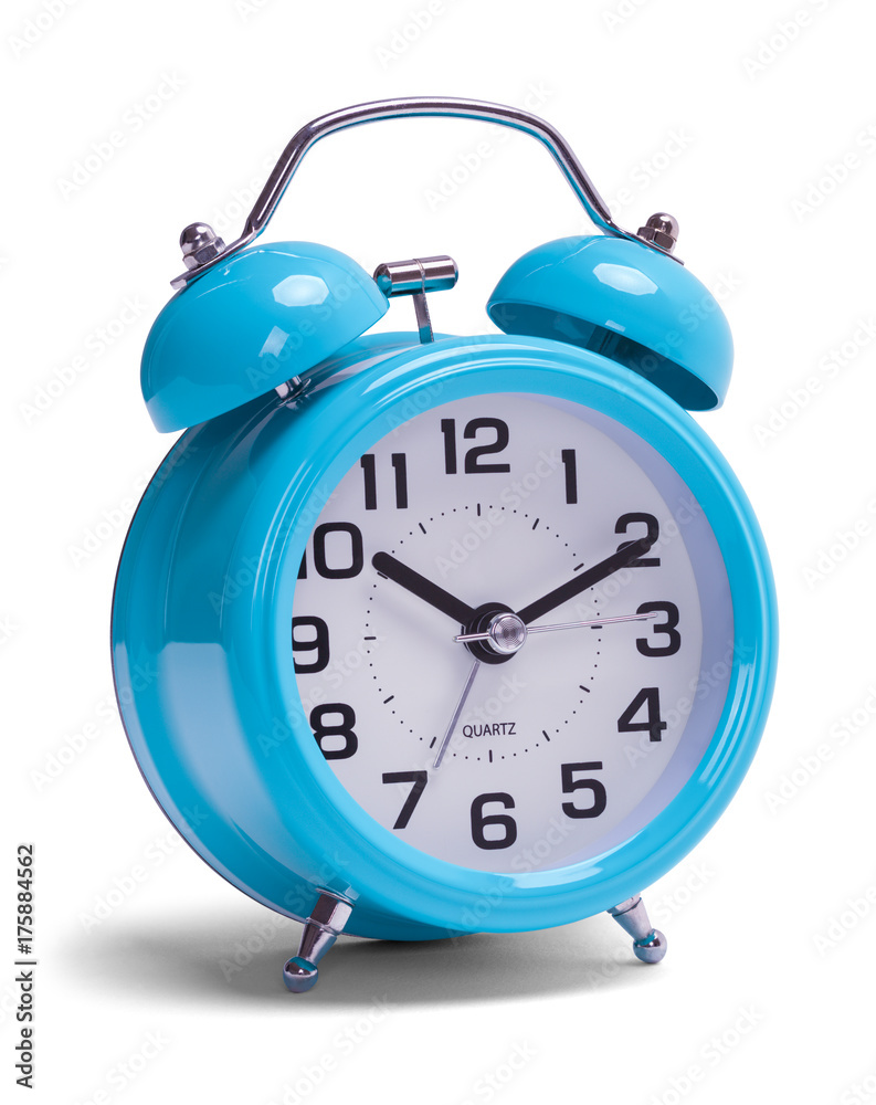 Blue Alarm Clock