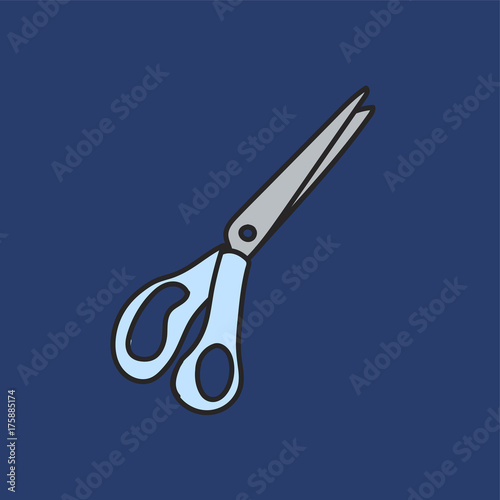 Vector of stationery doodle style