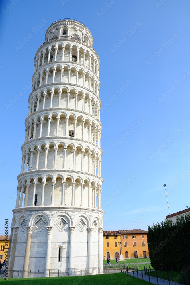Pisa, the leaning Tower in Italy