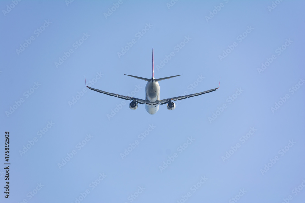 passenger airplane on sky composition photography passenger airplane on sky composition photography