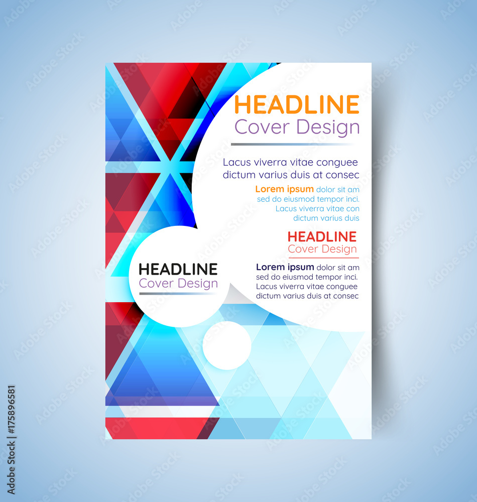 Naklejka premium Multipurpose layout design 6