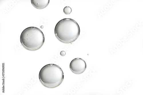 BIg silver bubbles