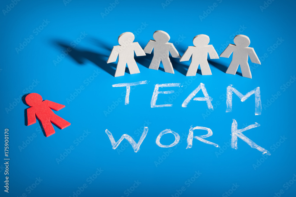 Group of Little People, Teamwork is better than going it alone Group of Little People, Teamwork is better than going it alone