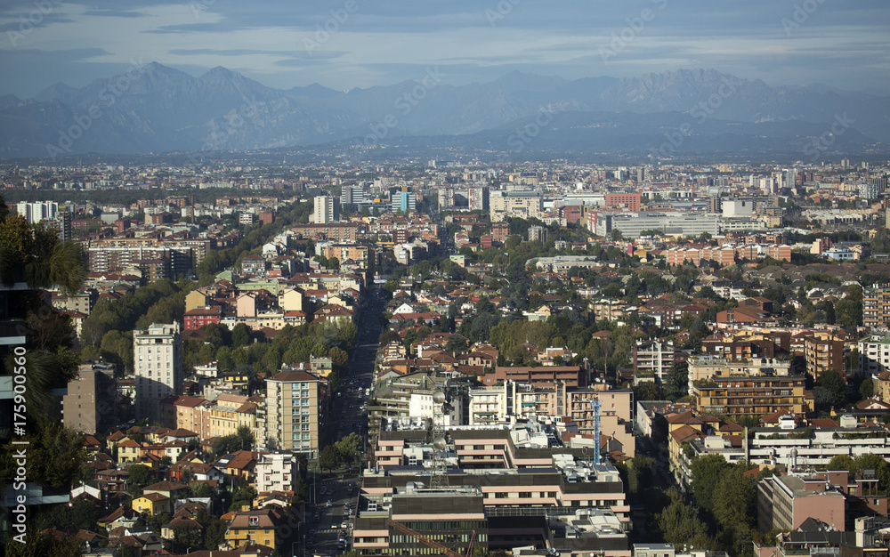 Milano veduta dall'alto