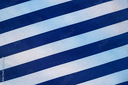 Blue diagonal stripes