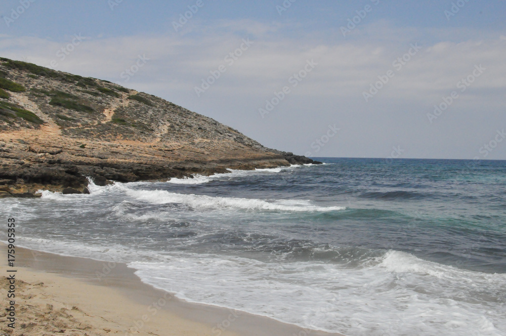 Cala Torta beach in Majorca