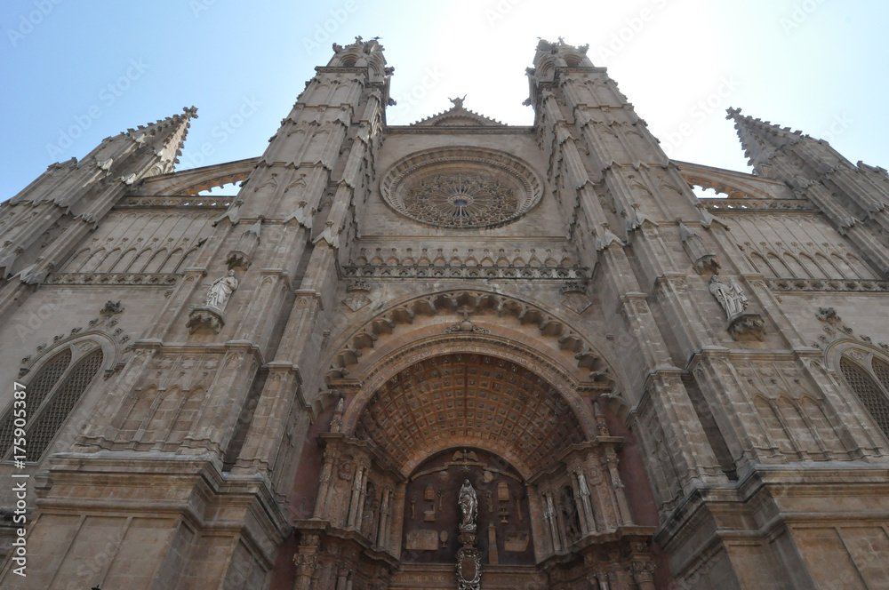 St Mary cathedral in Palma De Mallorca