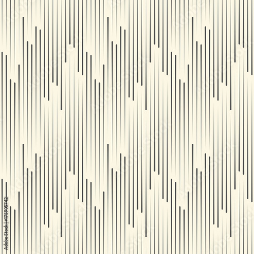 Abstract Vertical Line Ornament. Endless Chaotic Wallpaper