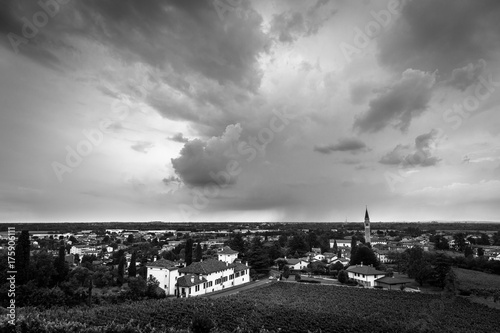 Storm over the vineyard © zakaz86