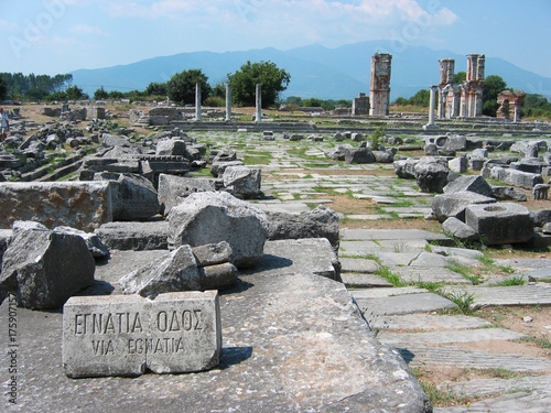 Archaeological Site of Philippi Kavalla Macedonia Greece