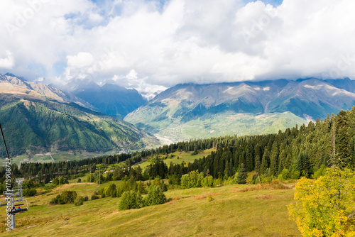  caucasus mountain landscape in Georgia © Valeri Luzina