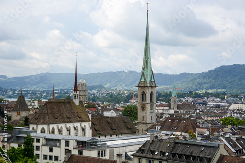 Zurich from the top