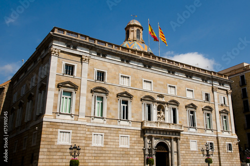 Catalonia Government Palace - Barcelona - Spain photo