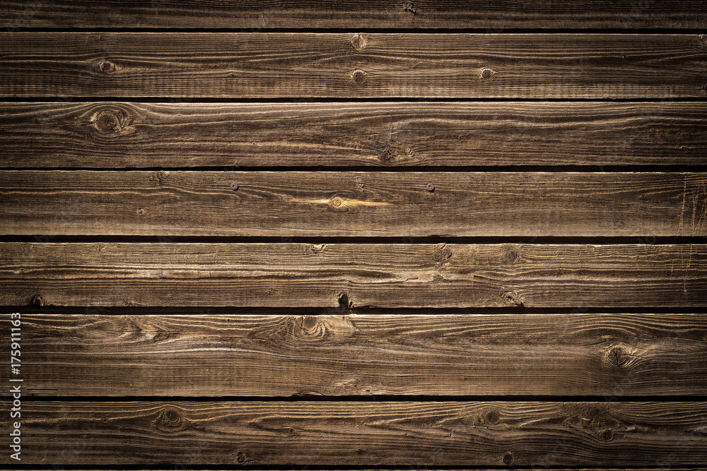 Old grunge dark textured wood background