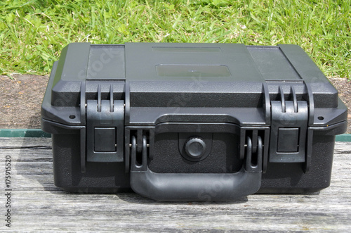 Black hard transport case