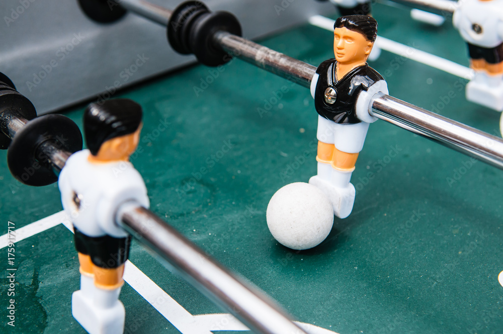 Fototapeta premium Table Football with ball