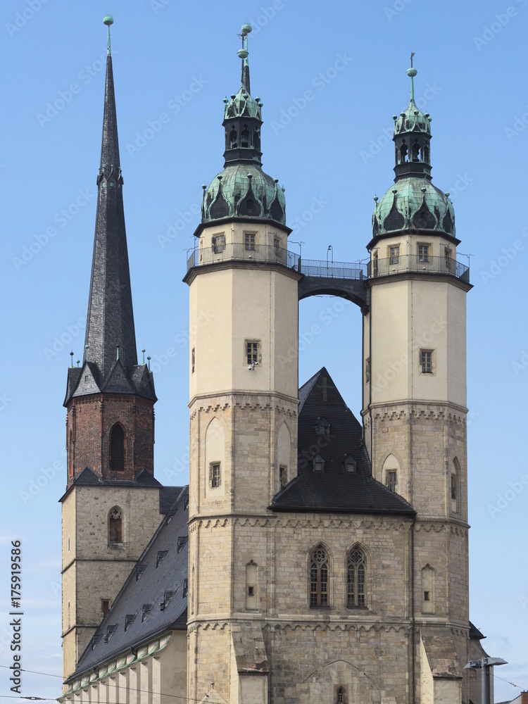 Halle - Marktkirche Unser Lieben Frauen, Deutschland