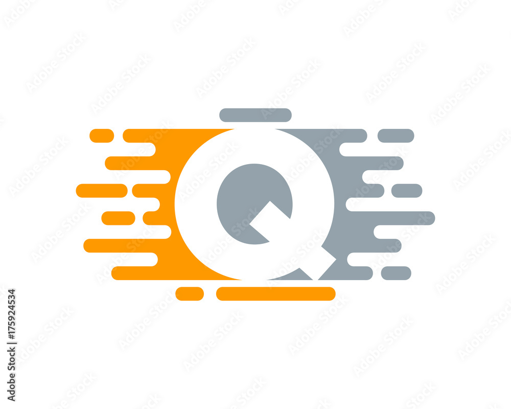 Q Letter Paint Color Icon Logo Design Element Q Letter Paint Color Icon Logo Design Element