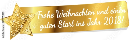 Frohe Weihnachten und einen guten Start 2018
