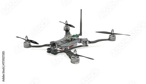 Fototapeta Naklejka Na Ścianę i Meble -  rc-modell quadcopter