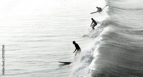 Surfers in California