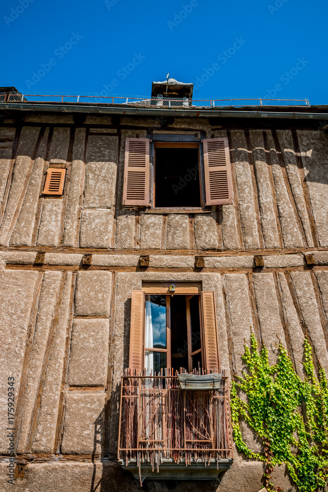 Dans les rues de Conques en Rouergue Dans les rues de Conques en Rouergue