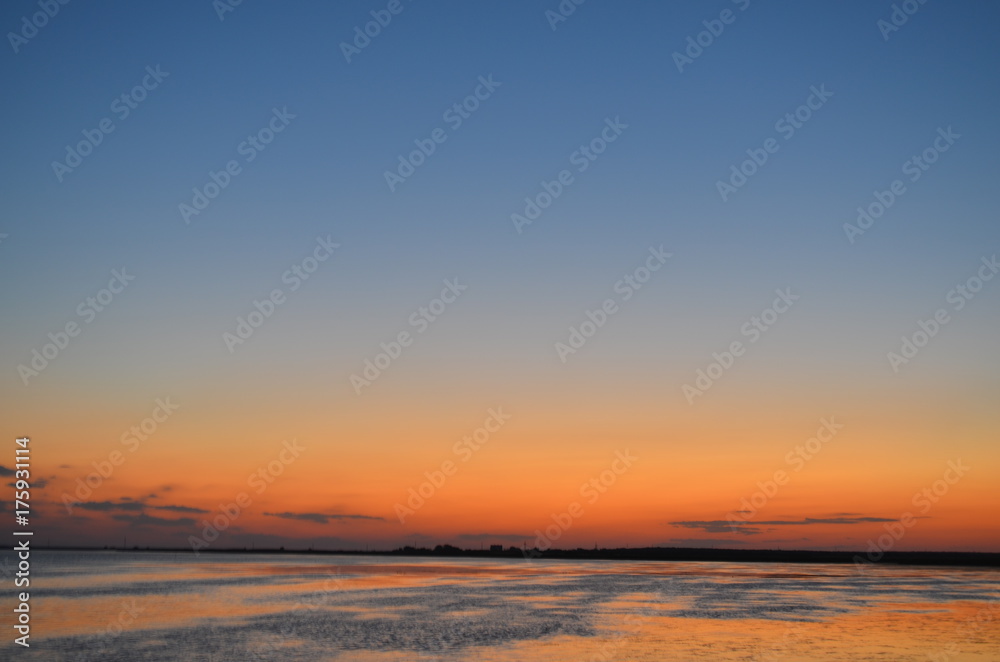 Закат на черном море / Sunset on the Black Sea