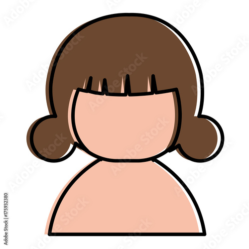 little japanese doll shirtless kawaii character