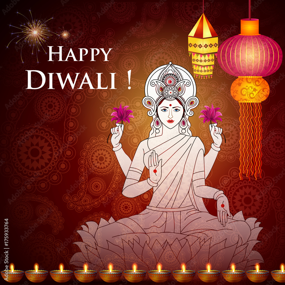 Happy cheap diwali lakshmi