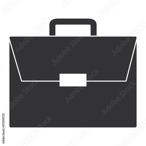 portfolio briefcase isolated icon