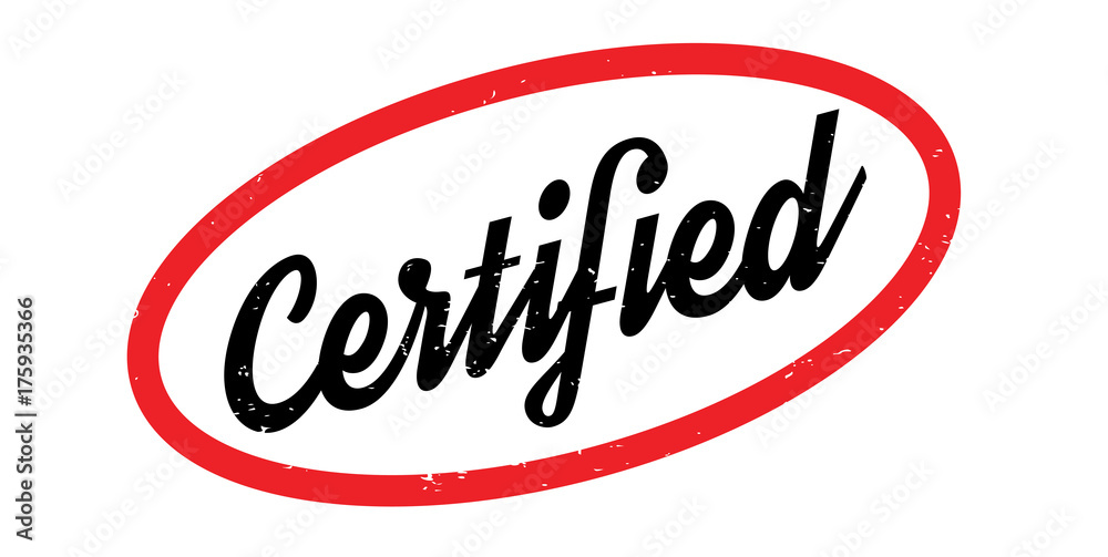 Certified rubber stamp. Grunge design with dust scratches. Effects can be easily removed for a clean, crisp look. Color is easily changed. Certified rubber stamp. Grunge design with dust scratches. Effects can be easily removed for a clean, crisp look. Color is easily changed.