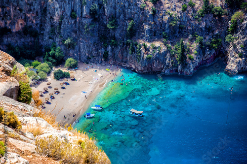 Fototapeta Naklejka Na Ścianę i Meble -  Fethiye Butterfly Valley
