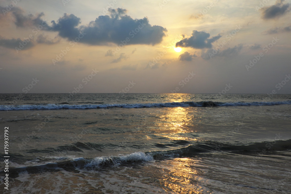 Sunset on the Arabian Sea